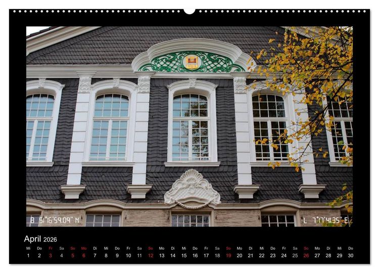 Produktbild: Geo-Tagging in Schwelm (hochwertiger Premium Wandkalender 2026 DIN A2 quer), Kunstdruck in Hochglanz