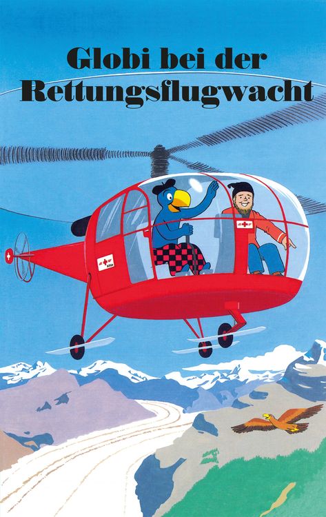 Produktbild: Globi bei der Rettungsflugwacht