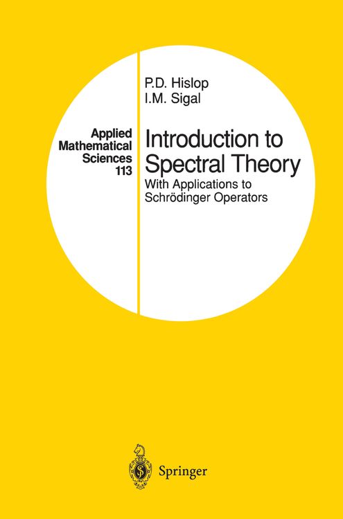 Produktbild: Introduction to Spectral Theory