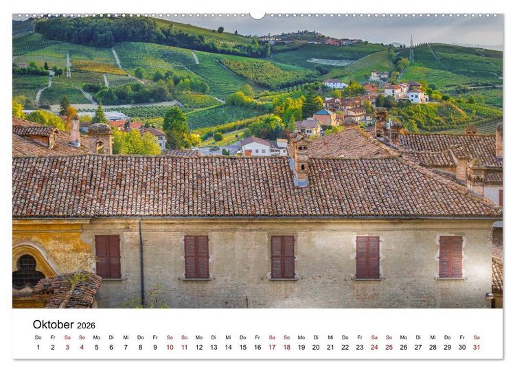 Produktbild: Piemont und Turin (Wandkalender 2026 DIN A2 quer), CALVENDO Monatskalender