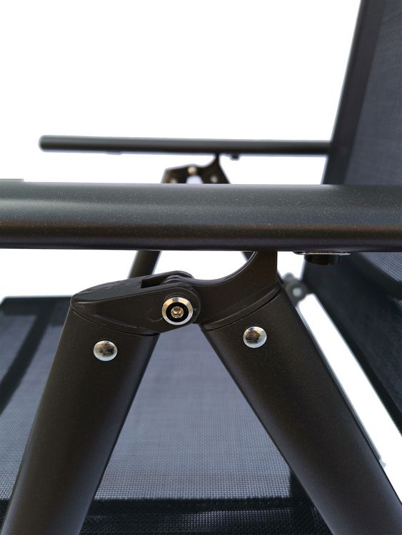 Produktbild: 2er-Set Gartenst&uuml;hle klappbar 7-fach verstellbar