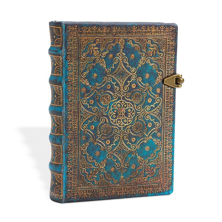 Produktbild: Hardcover Notizbuch Azurblau, Mini, Liniert
