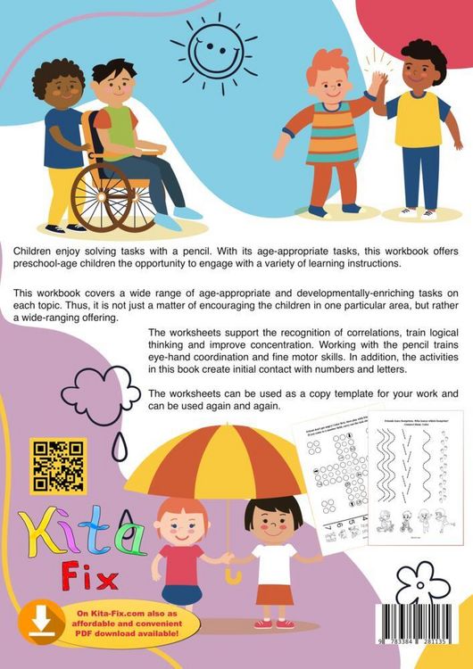 Produktbild: Workbook Friends and Friendship with 50 Worksheets