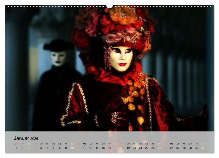 Produktbild: Venedigs Sch&ouml;nheiten (Wandkalender 2026 DIN A2 quer), CALVENDO Monatskalender
