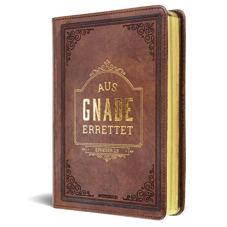 Produktbild: Notizbuch: Aus Gnade errettet