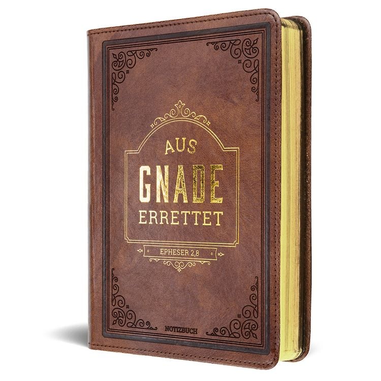 Produktbild: Notizbuch: Aus Gnade errettet