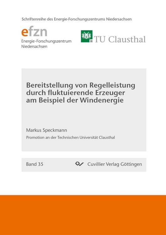 Bild vom Artikel Bereitstellung von Regelleistung durch fluktuierende Erzeuger am Beispiel der Windenergie vom Autor 