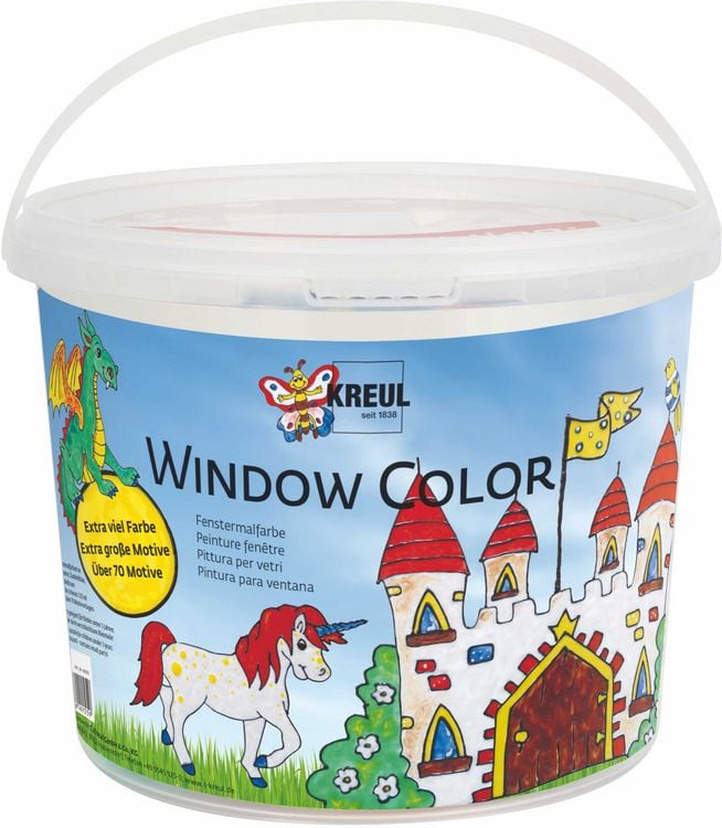 Produktbild: KREUL Window Color Set Powerpack Burg 6 x 125 ml