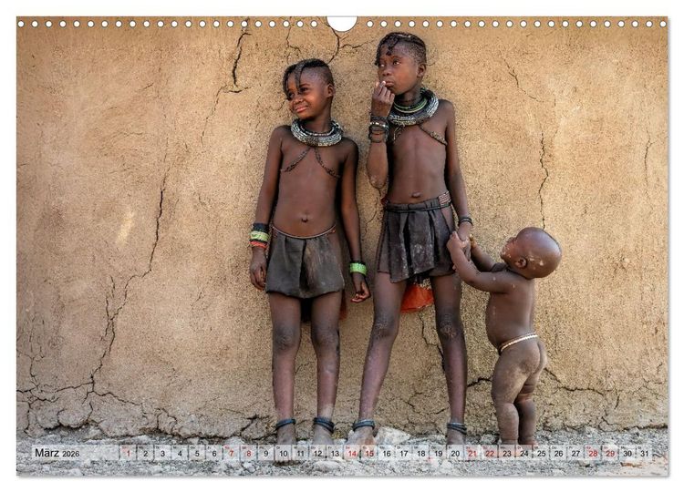 Produktbild: Namibia - Simbabwe - Botswana Leben zwischen W&uuml;ste und Wildnis (Wandkalender 2026 DIN A3 quer), CALVENDO Monatskalender