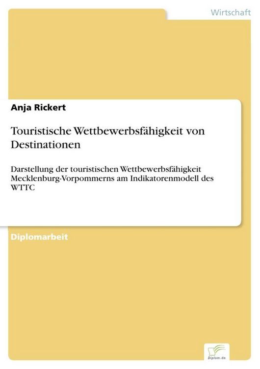 Produktbild: Touristische Wettbewerbsf&auml;higkeit von Destinationen