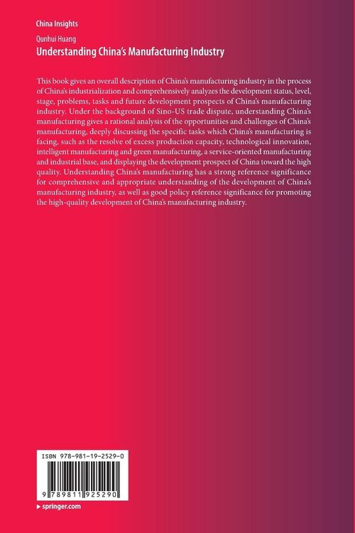 Produktbild: Understanding China's Manufacturing Industry
