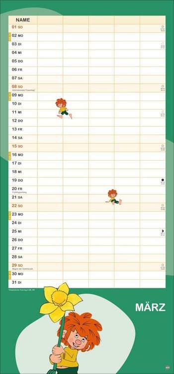 Produktbild: Pumuckl Familienplaner 2026