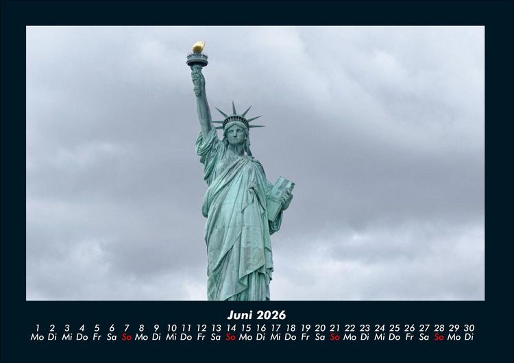Produktbild: New York 2026 Fotokalender DIN A4
