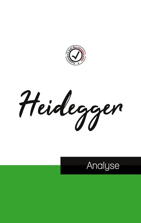 Produktbild: Heidegger (&eacute;tude et analyse compl&egrave;te de sa pens&eacute;e)