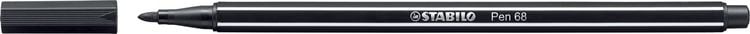 Produktbild: STABILO Filzstift Pen 68 schwarz