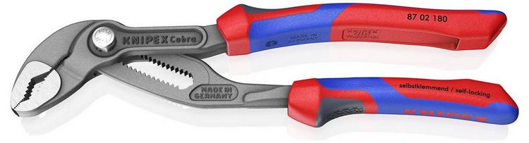 Produktbild: Knipex-Werk Cobra-Wasserp.-Zange 87 02 180