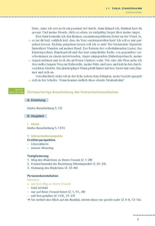 Produktbild: Moderne Kurzgeschichten interpretiert