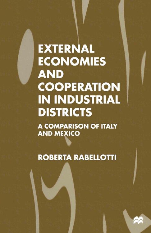 Produktbild: External Economies and Cooperation in Industrial Districts