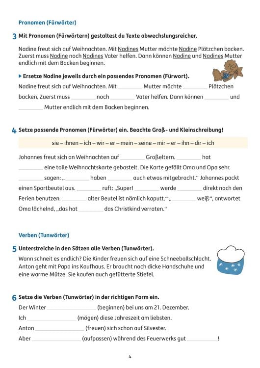 Produktbild: &Uuml;bungsheft Fit zum &Uuml;bertritt - Tests in Deutsch 4. Klasse