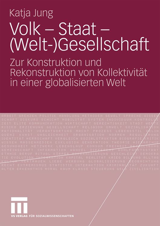 Produktbild: Volk - Staat - (Welt-)Gesellschaft