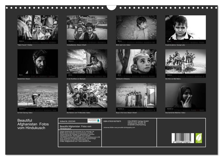 Produktbild: Beautiful Afghanistan Fotos vom Hindukusch (Wandkalender 2026 DIN A3 quer), CALVENDO Monatskalender