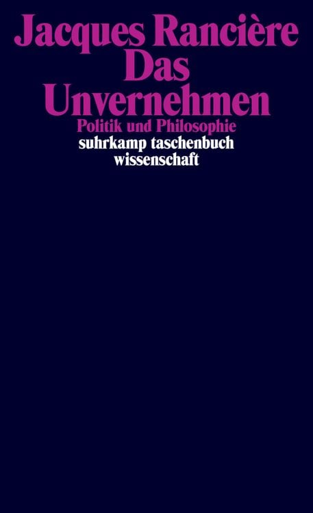 Produktbild: Das Unvernehmen