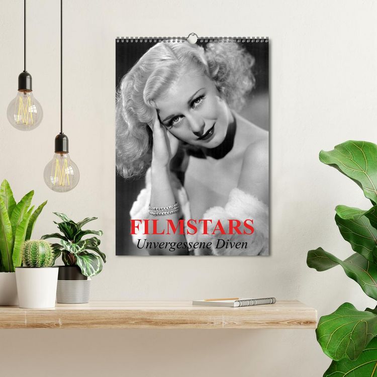 Produktbild: Filmstars - Unvergessene Diven (Wandkalender 2026 DIN A3 hoch), CALVENDO Monatskalender
