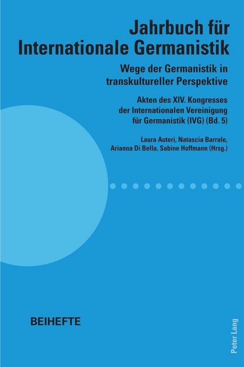 Produktbild: Wege der Germanistik in transkultureller Perspektive