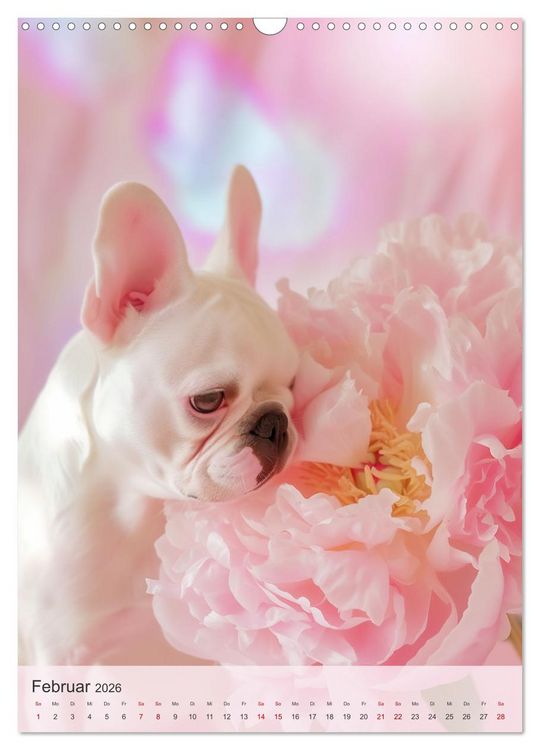 Produktbild: Bulldoggen (Wandkalender 2026 DIN A3 hoch), CALVENDO Monatskalender