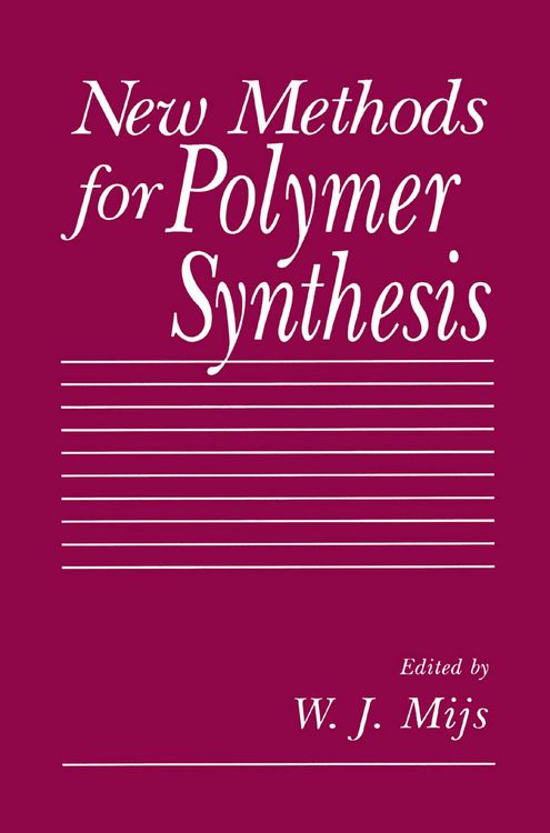 Produktbild: New Methods for Polymer Synthesis