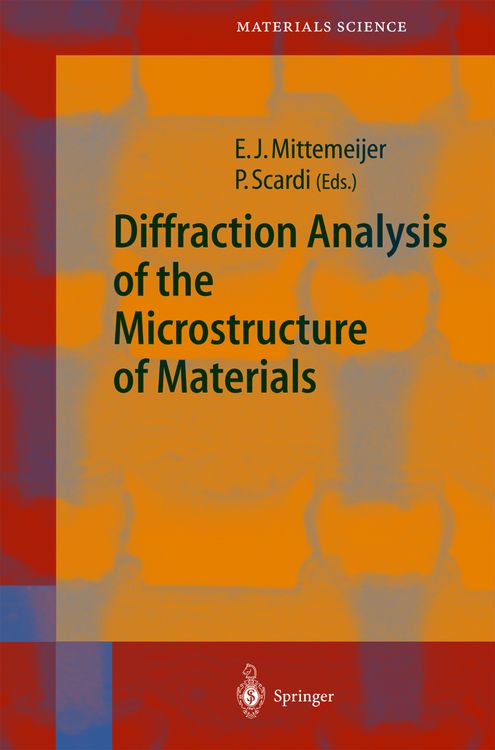 Produktbild: Diffraction Analysis of the Microstructure of Materials