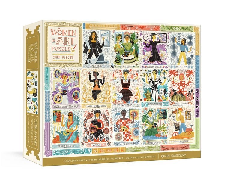 Produktbild: Women in Art Puzzle. 500 Pieces