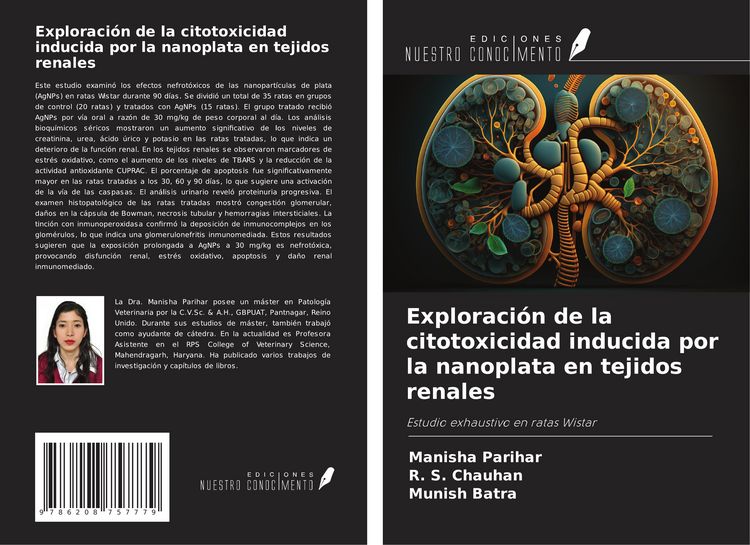 Produktbild: Exploraci&oacute;n de la citotoxicidad inducida por la nanoplata en tejidos renales