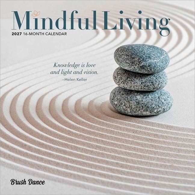 Produktbild: Mindful Living 2027 7 X 14 Inch (Hanging) Monthly Mini Wall Calendar