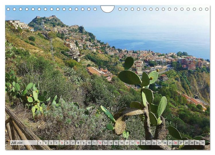 Produktbild: Sizilien - Insel zwischen zwei Kontinenten (Wandkalender 2026 DIN A4 quer), CALVENDO Monatskalender