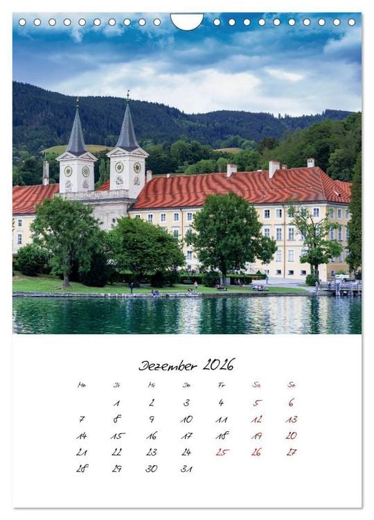 Produktbild: Tegernsee - Im Herz der Natur (Wandkalender 2026 DIN A4 hoch), CALVENDO Monatskalender