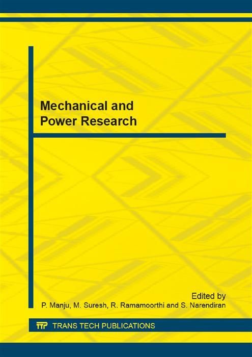 Produktbild: Mechanical and Power Research