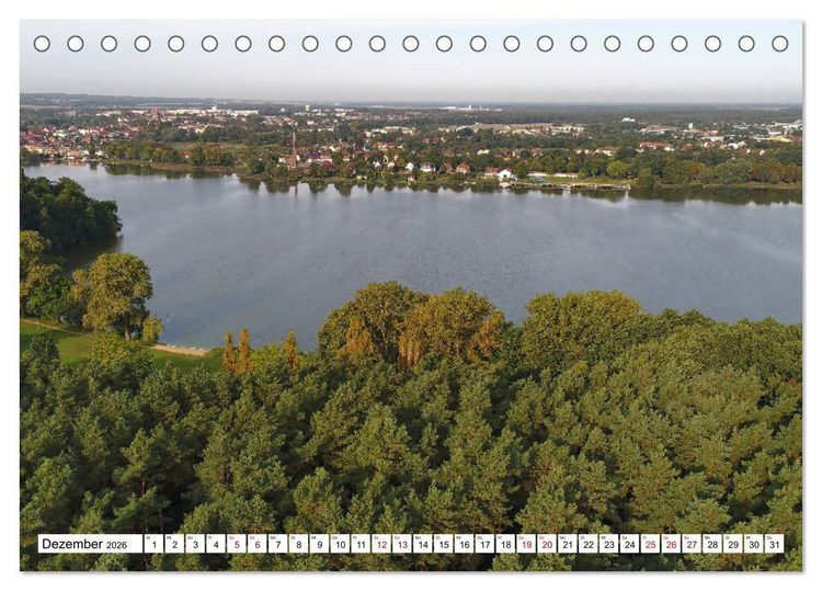 Produktbild: Parchim - Idyllische Kleinstadt an der Elde (Tischkalender 2026 DIN A5 quer), CALVENDO Monatskalender