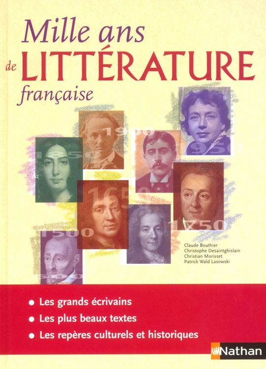 Produktbild: Mille ans de litt&eacute;rature fran&ccedil;aise
