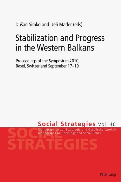 Produktbild: Stabilization and Progress in the Western Balkans