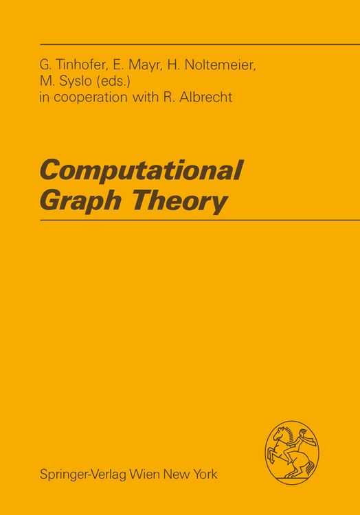 Produktbild: Computational Graph Theory