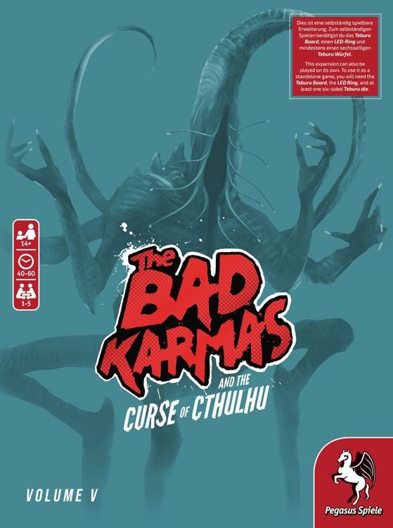 Produktbild: Teburu: The Bad Karmas and the Curse of Cthulhu: Volume 5 [Erweiterung]