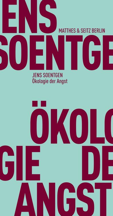 Produktbild: &Ouml;kologie der Angst