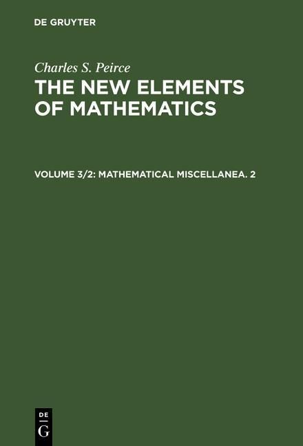 Produktbild: Mathematical Miscellanea. 2