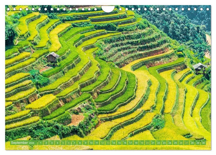 Produktbild: Erinnerungen an Asien (Wandkalender 2026 DIN A4 quer), CALVENDO Monatskalender