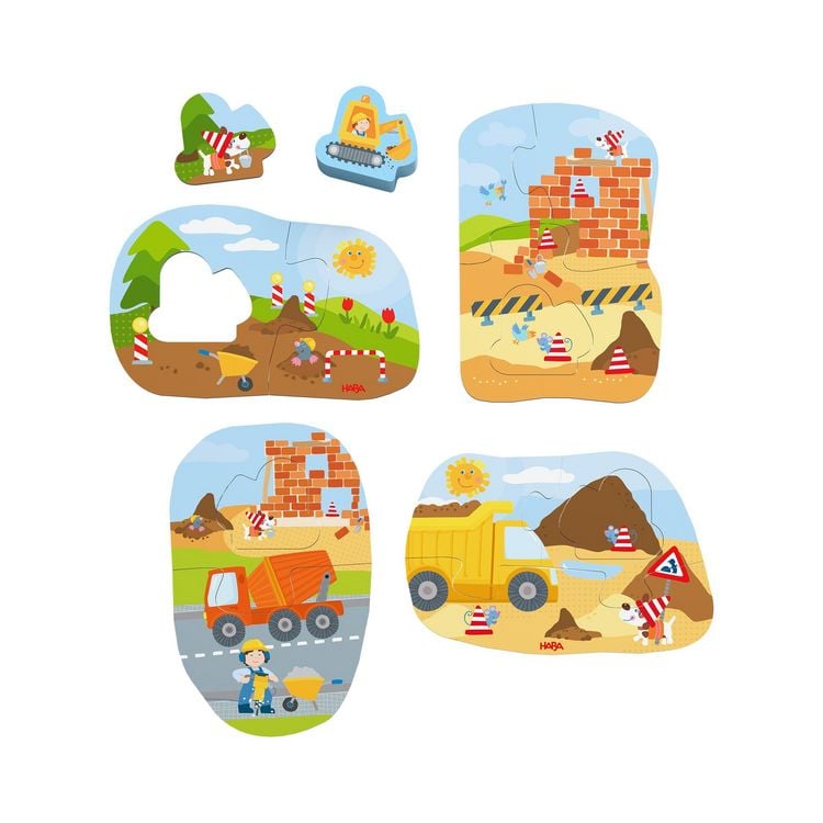 Produktbild: 4 erste Puzzles - Baustelle