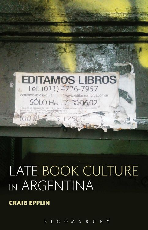 Produktbild: Late Book Culture in Argentina