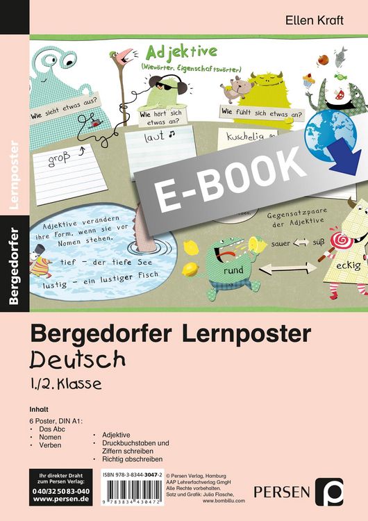 Produktbild: Lernposter Deutsch 1./2.Klasse