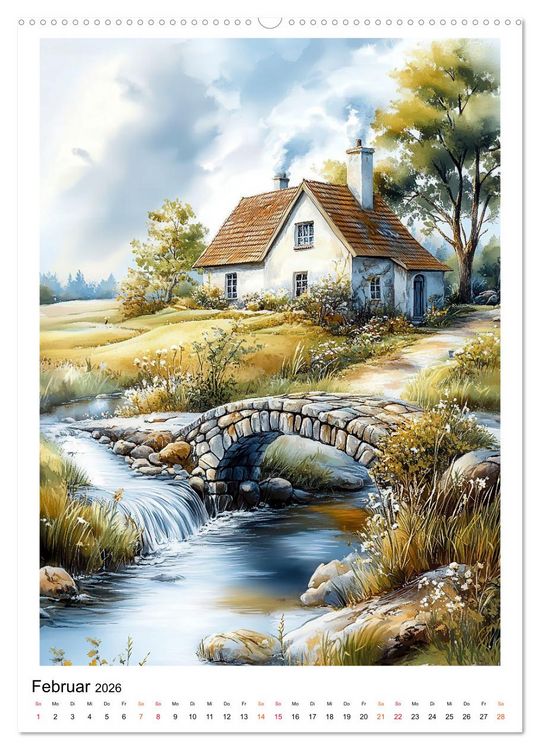 Produktbild: Irland - Gr&uuml;ne Insel voller Magie (hochwertiger Premium Wandkalender 2026 DIN A2 hoch), Kunstdruck in Hochglanz
