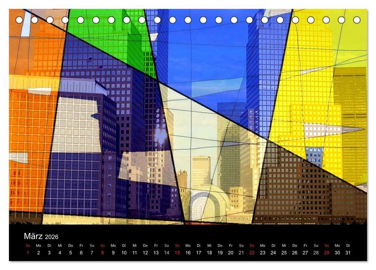 Produktbild: MEDIA-ART Der Kunstkalender (Tischkalender 2026 DIN A5 quer), CALVENDO Monatskalender